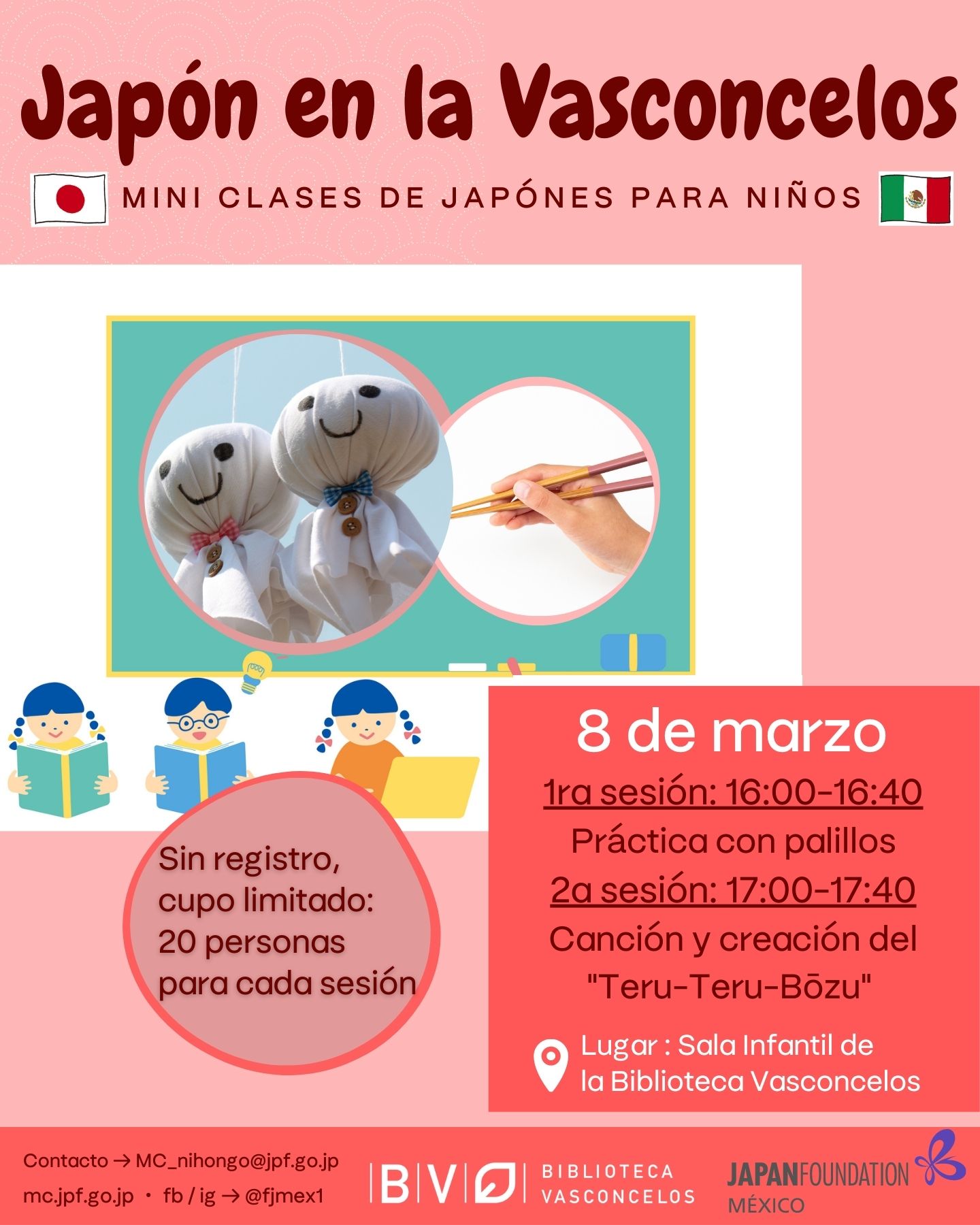 Sensible árbitro Perla Mini clases de japonés para niños - Fundación Japón